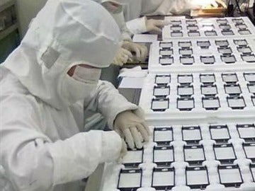 Fábrica de Foxconn en China, compañía fabricante de los 'smartphones' de Apple