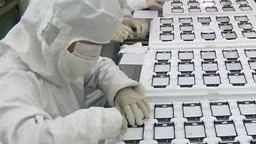 Fábrica de Foxconn en China, compañía fabricante de los 'smartphones' de Apple