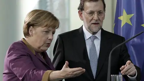 Mariano Rajoy y Angela Merkel Mariano Rajoy y Angela Merkel