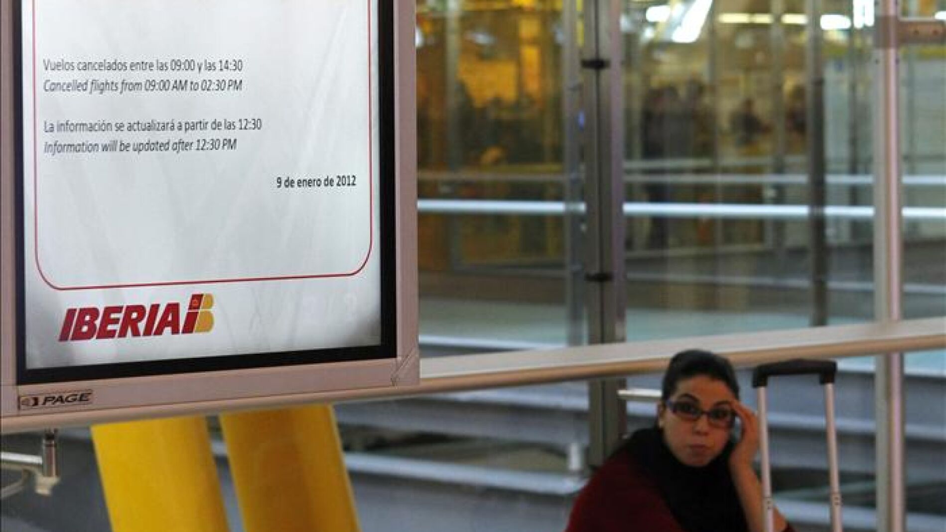 Iberia cancela 94 vuelos