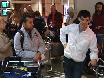 Afectados en Barajas por el cese de Spanair Afectados en Barajas por el cese de Spanair