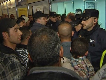 Tensión en el aeropuerto de Mallorca