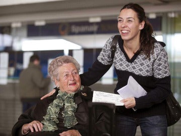 Afectados por el cese de Spanair en el aeropuerto