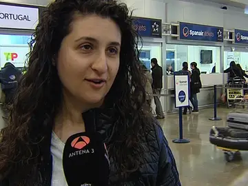 Una afectada por el cese de Spanair Una afectada por el cese de Spanair