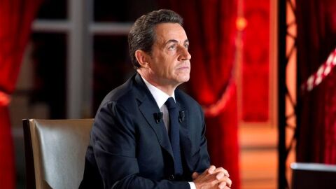 Sarkozy en el Palacio del Eliseo