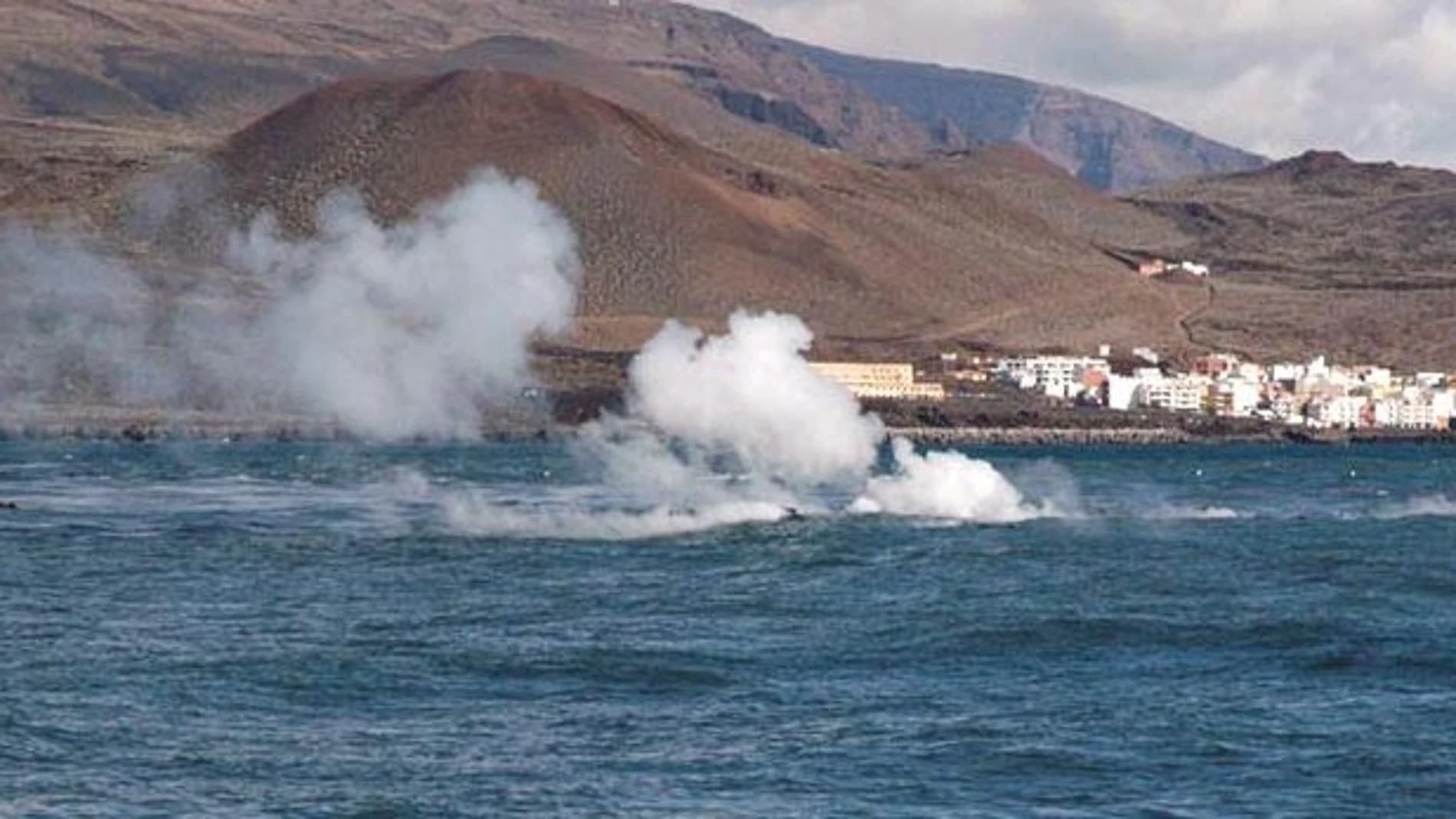 Erupción del volcán submarino de El Hierro Erupción del volcán submarino de El Hierro