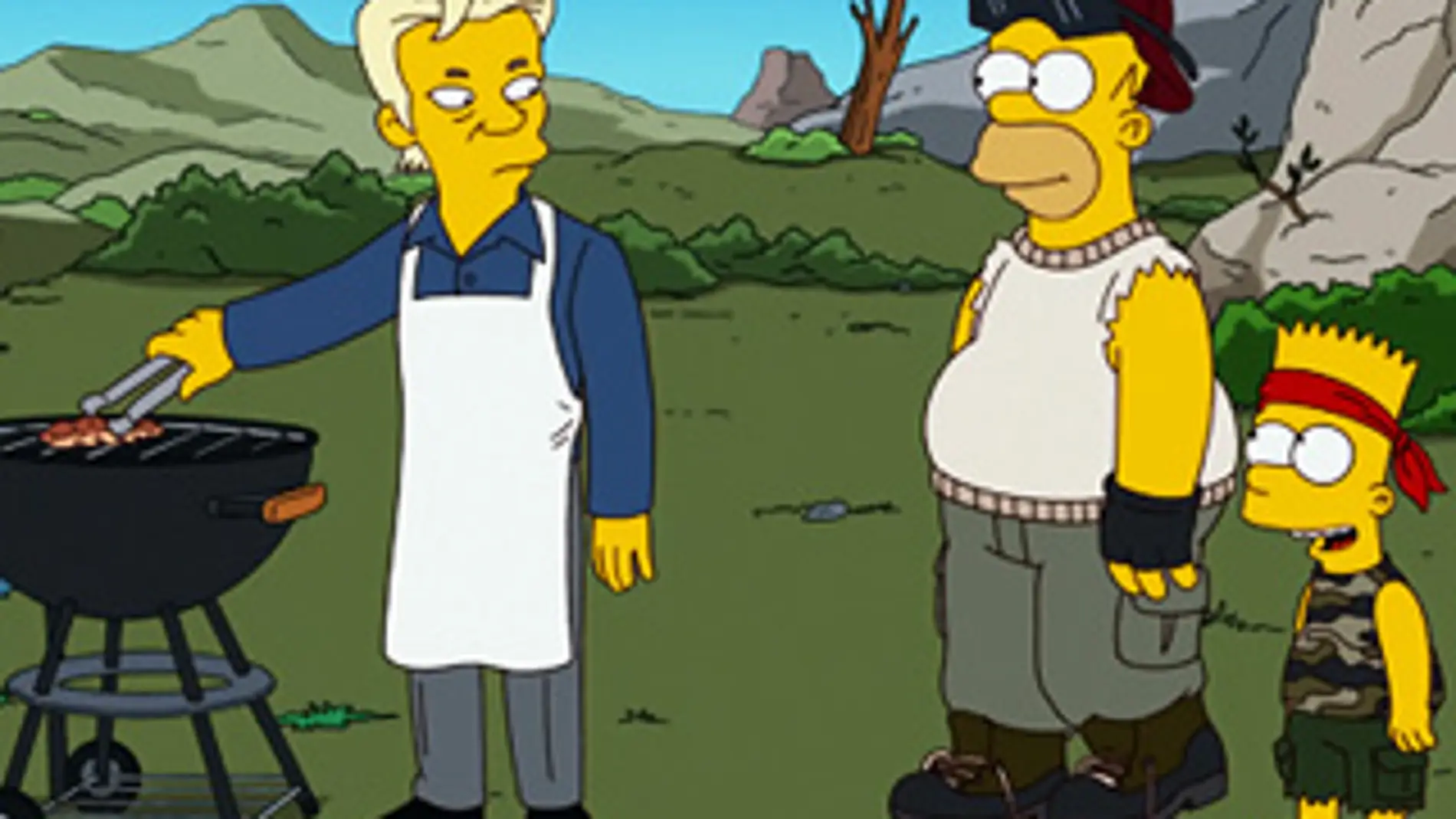 Julian Assange en Los Simpson