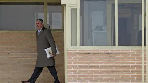 Crespo a su salida de prisión Crespo a su salida de prisión