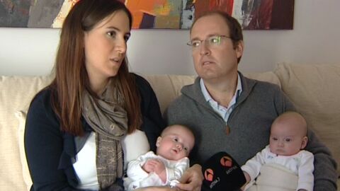 Matrimonio de trabajadores de Spanair