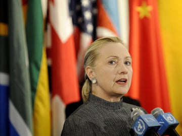 Hillary Clinton tras el Consejo de Seguridad de la ONU Hillary Clinton tras el Consejo de Seguridad de la ONU