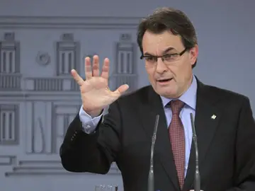 Artur Mas, en Moncloa Artur Mas, en Moncloa