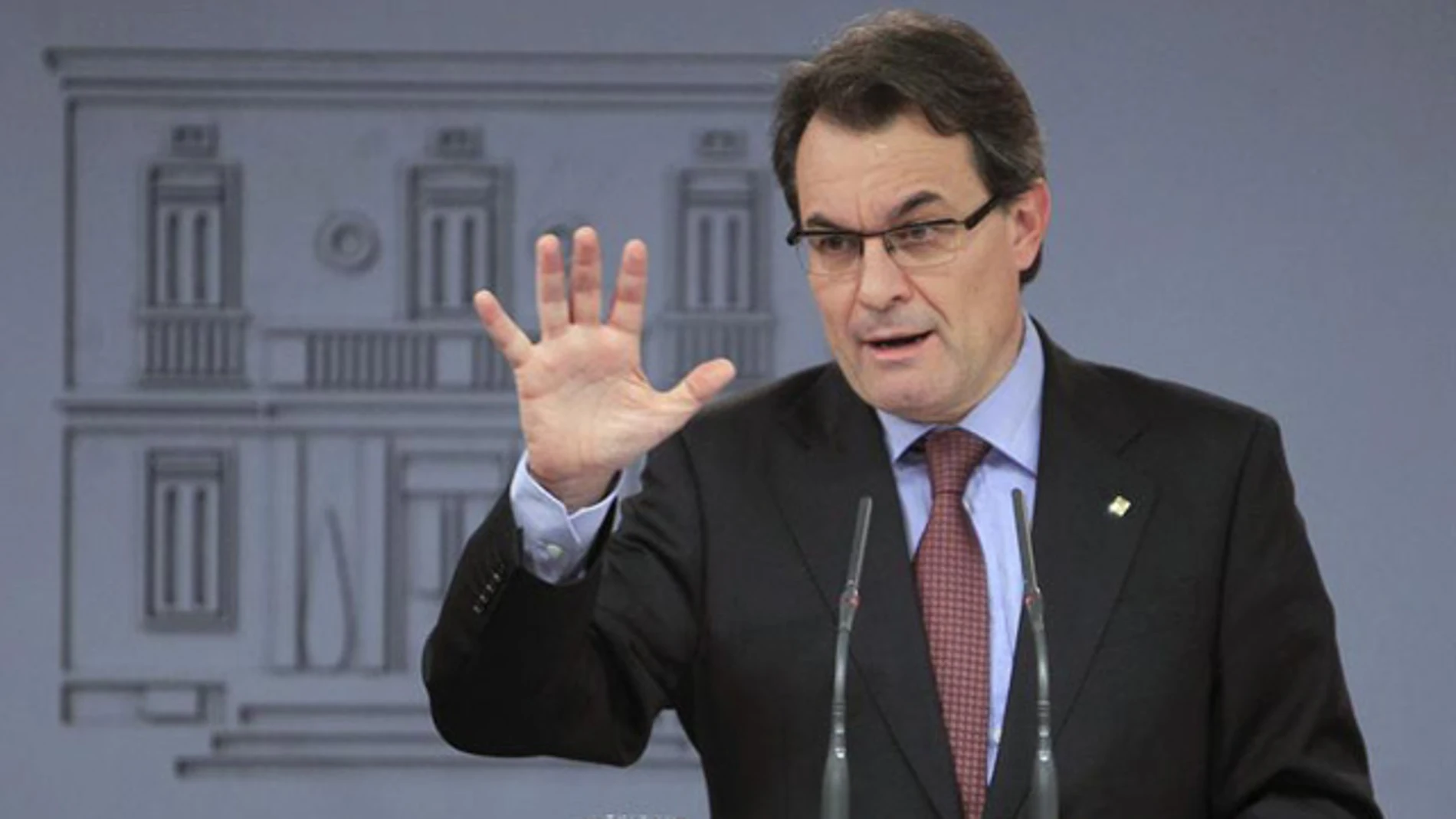 Artur Mas, en Moncloa Artur Mas, en Moncloa
