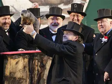 La marmota Phil ve su sombra La marmota Phil ve su sombra