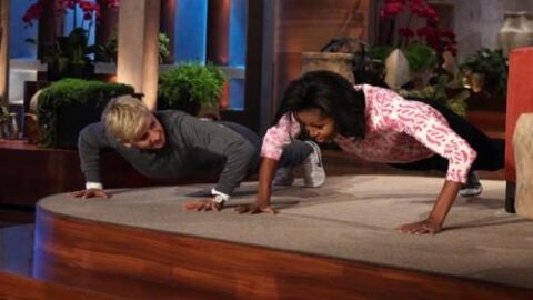 Michelle Obama visita Ellen De Generes