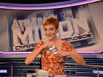 Eva Hache en 'Atrapa un millón' Eva Hache en 'Atrapa un millón'