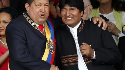 Chávez conmemora su intento de golpe con gobernantes de los países de la ALBA Chávez conmemora su intento de golpe con gobernantes de los países de la ALBA