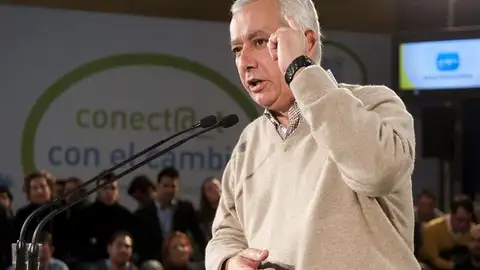 Javier Arenas, presidente del PP andaluz Javier Arenas, presidente del PP andaluz