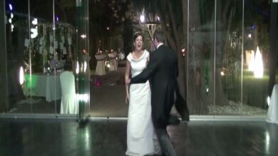 Una pareja triunfa en internet por el vídeo de su boda a ritmo de Lori Meyers