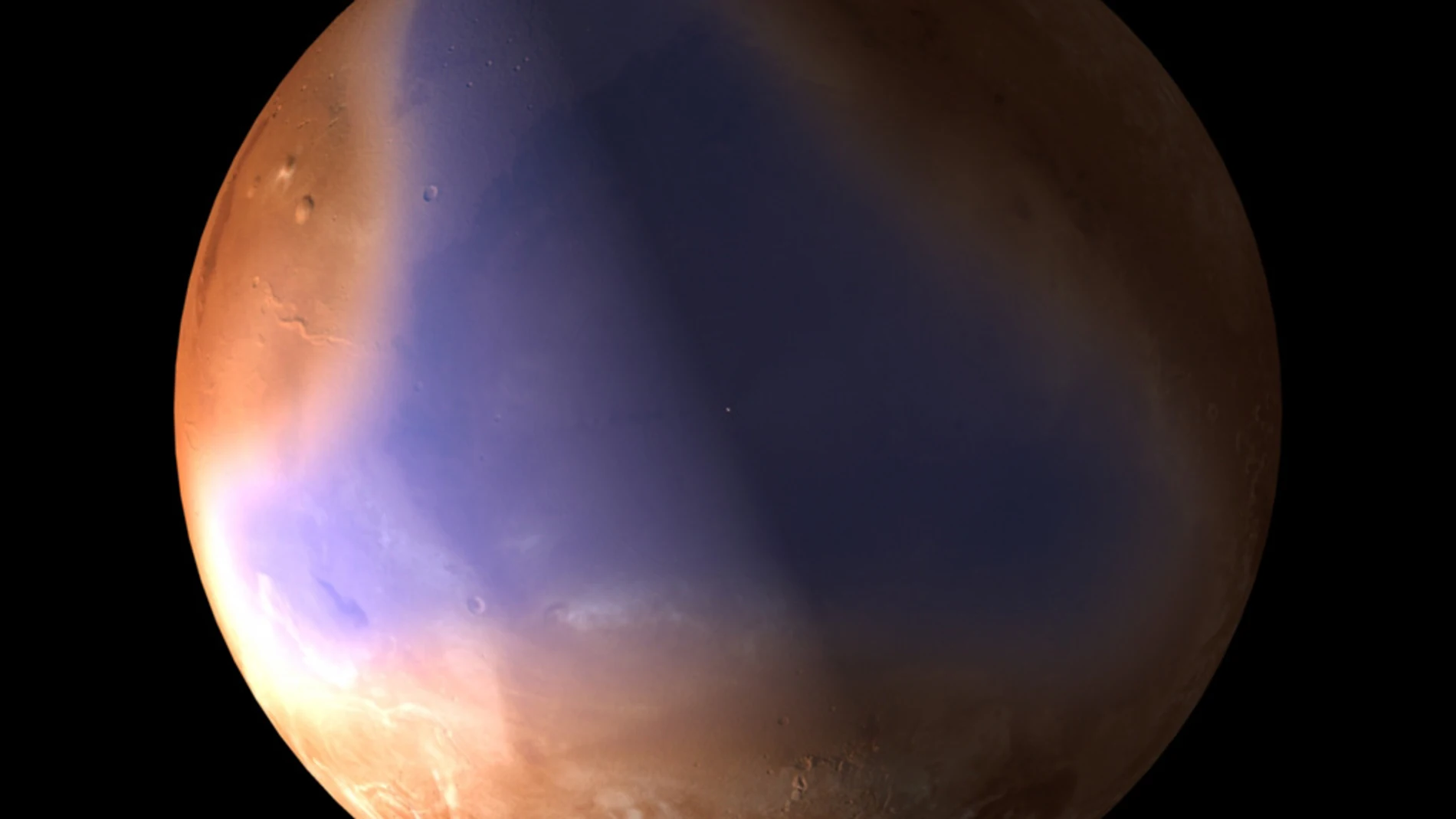 La ESA halla pruebas de que un océano cubrió parte de Marte La ESA halla pruebas de que un océano cubrió parte de Marte