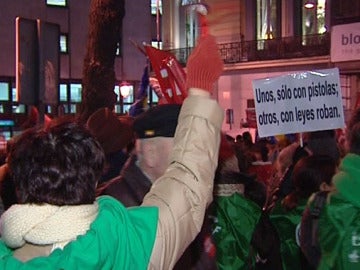 Protestas contra los recortes en Madrid