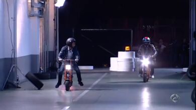 Emocionante carrera de motos entre Jorge Lorenzo y Pablo Motos