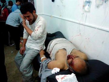 Más de 50 muertos en un ataque sobre Homs Más de 50 muertos en un ataque sobre Homs