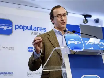 El portavoz del PP en el Congreso, Alfonso Alonso El portavoz del PP en el Congreso, Alfonso Alonso
