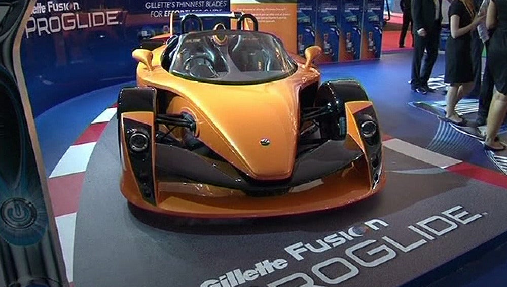 Feria automovilística en Dubai