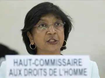 Navi Pillay, la Alta Comisionada de la ONU Navi Pillay, la Alta Comisionada de la ONU