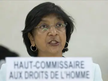 Navi Pillay, la Alta Comisionada de la ONU Navi Pillay, la Alta Comisionada de la ONU