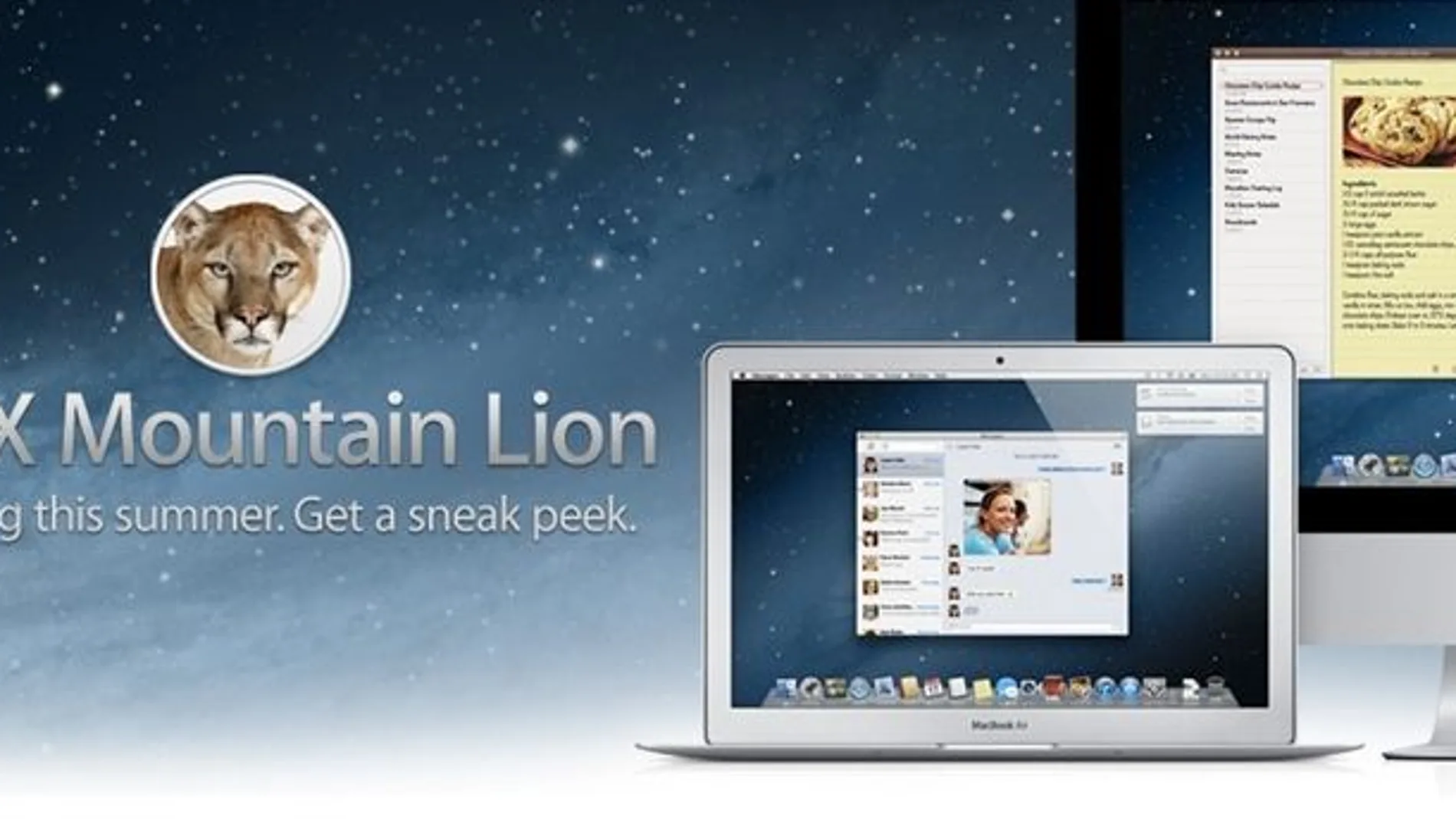 Sistema OS X Mountain Lion de Apple Sistema OS X Mountain Lion de Apple