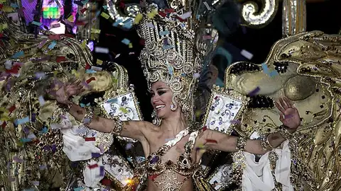 Carmen Gil, con la fantasía "Imperio" Carmen Gil, con la fantasía "Imperio"
