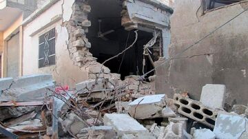 Bombardeos en Homs