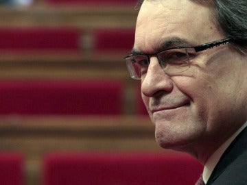 El presidente de la Generalitat, Artur Mas