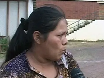Familiar de una de las víctimas de la prisión de Comayagua Familiar de una de las víctimas de la prisión de Comayagua