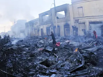 Incendio en Honduras. Incendio en Honduras.
