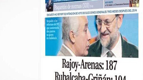 Encuesta de La Raz&oacute;n en la que el PP aventaja al PSOE