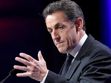 Sarkozy, en su primer gran mitin en Marsella Sarkozy, en su primer gran mitin en Marsella