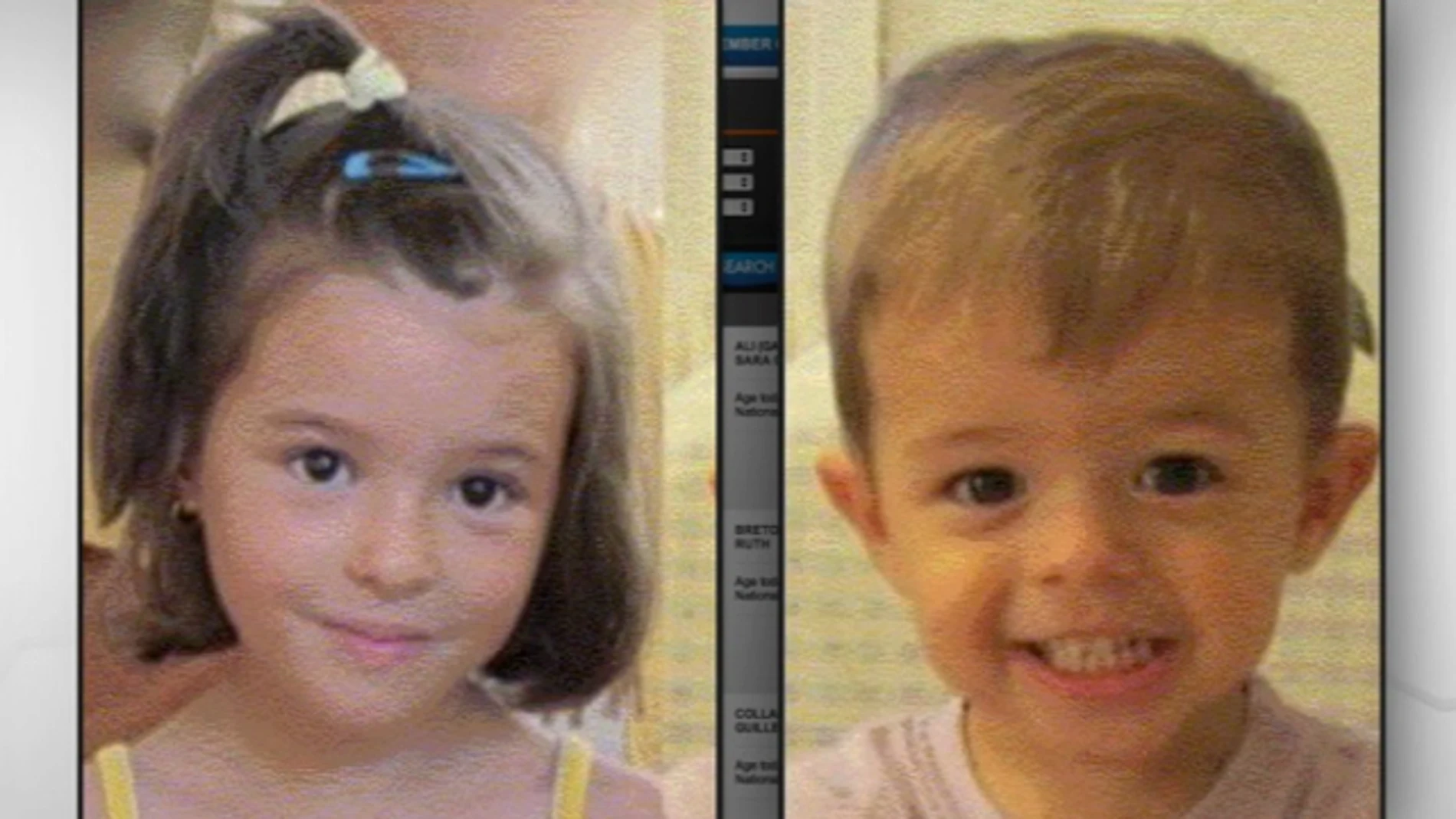 Ruth y José, los niños desparecidos en Córdoba