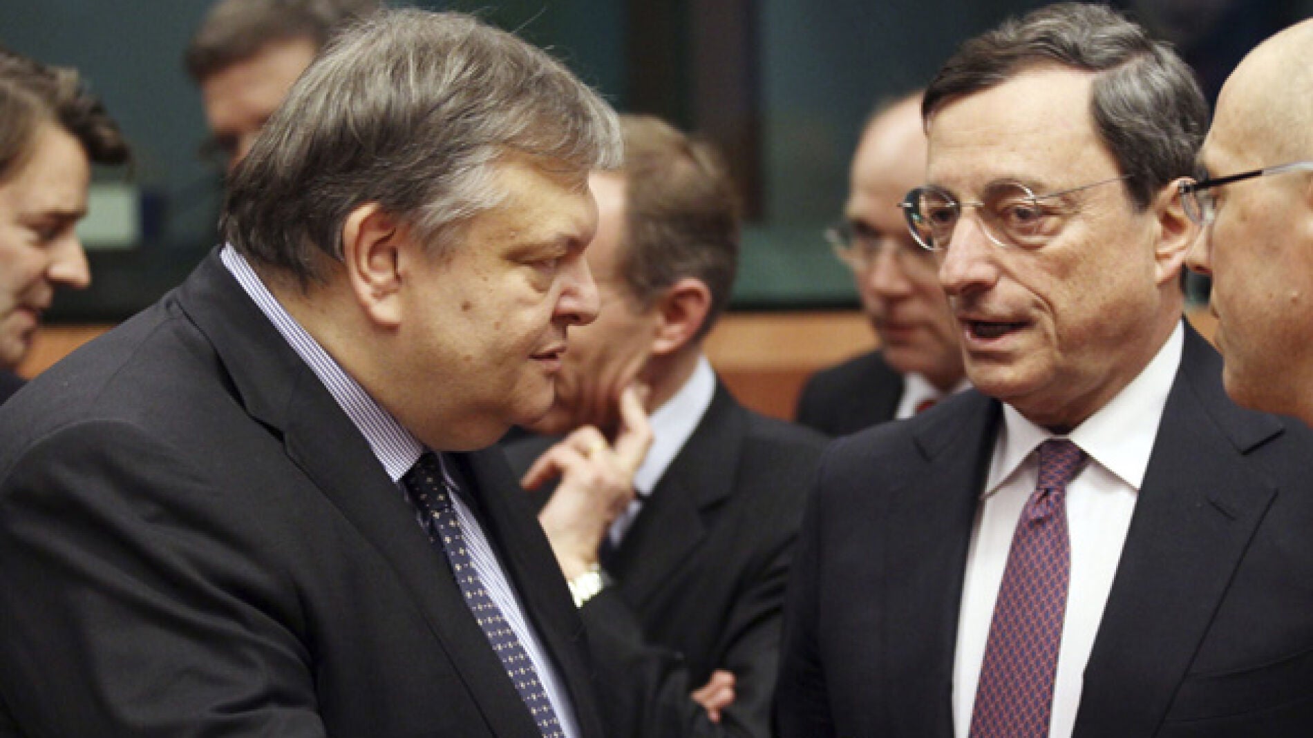 Reuni&oacute;n del Eurogrupo en Bruselas