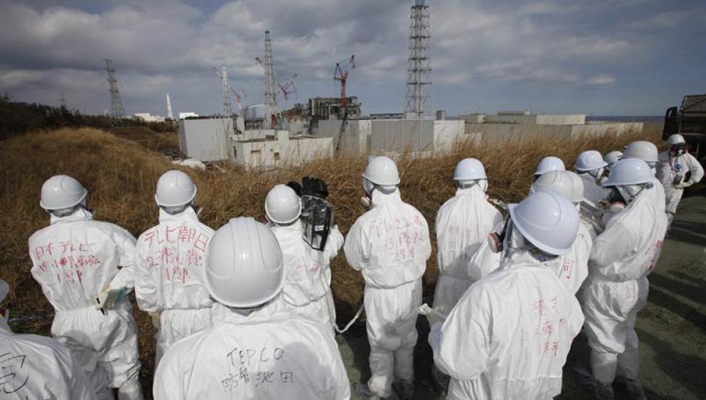 Varios periodistas visitan la central nuclear