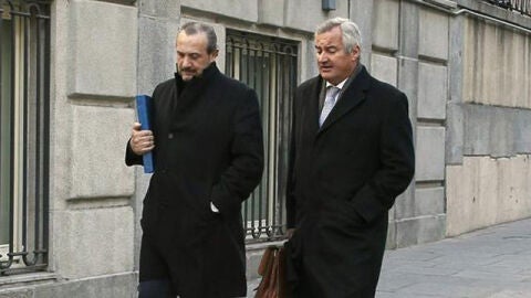 Jorge Dorribo, a su llegada al juzgadi