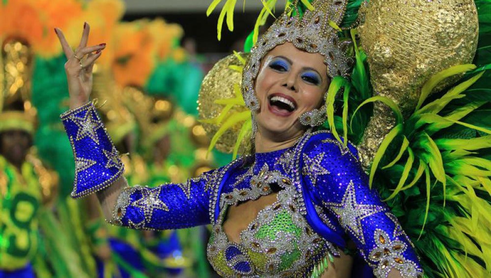 Casi un millón de extranjeros acude al carnaval de Río de Janeiro