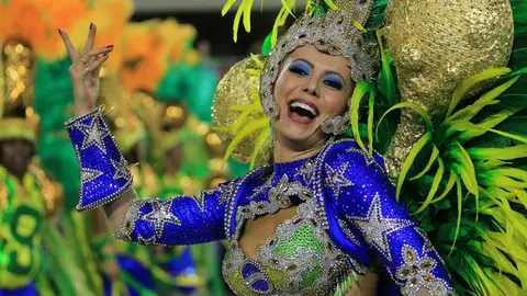 Casi un millón de extranjeros acude al carnaval de Río de Janeiro Casi un millón de extranjeros acude al carnaval de Río de Janeiro