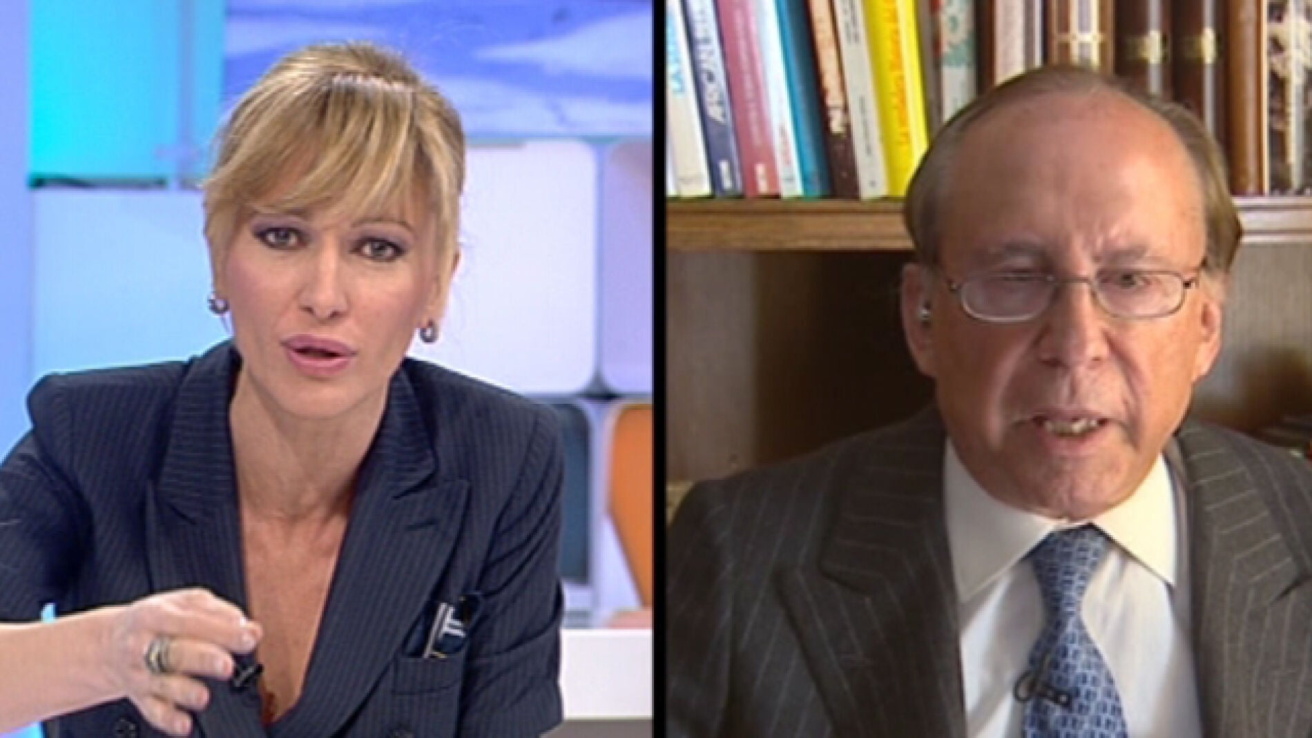 Susanna Griso, indignada en la entrevista con Ruiz-Mateos