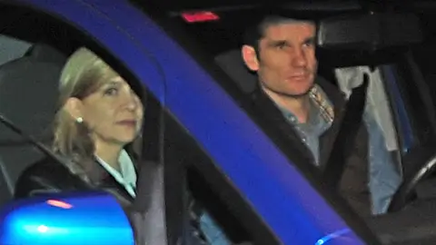 La infanta Cristina junto a Iñaki Urdangarin La infanta Cristina junto a Iñaki Urdangarin