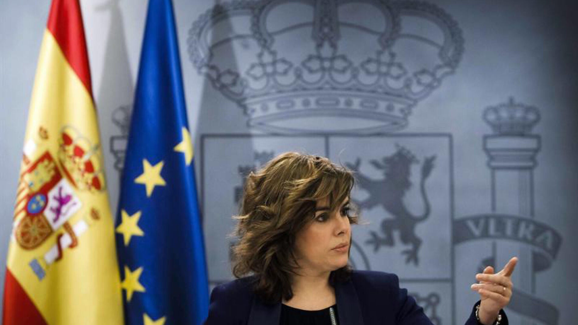 S&aacute;enz de Santamar&iacute;a tras el Consejo de Ministros
