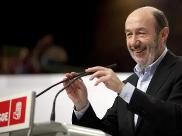 Alfredo Pérez Rubalcaba en un acto del PSOE Alfredo Pérez Rubalcaba en un acto del PSOE