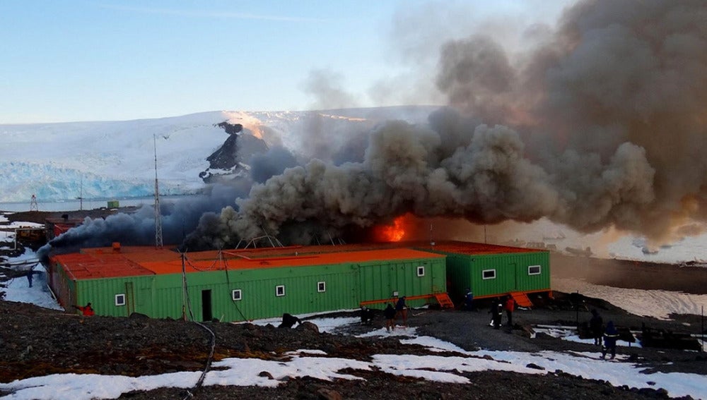 Incendio de la Estación Antártica Comandante Ferraz