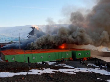 Incendio de la Estación Antártica Comandante Ferraz